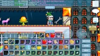 Growtopia: New Silk Worms (Feeding)
