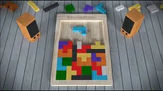 TETRIZ Wood Intelligence Puzzle