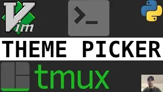 A Terminal, tmux, Vim and FZF Theme Switching Script written in Python