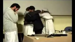 All are crying after a British man converts to Islam