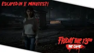 FRIDAY THE 13TH: THE GAME | ESCAPE IN 5 MINUTES (NO COMMENTARY)