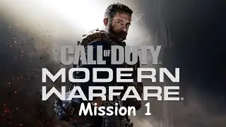 PS5 Call of Duty : Modern Warfare - mission 1 ( Fog of War )