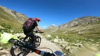 Da PIZ NAIR (3057m) a BEVER | SUVRETTA DA SAMDEDAN | Mountain Biking Engadin St. Moritz 🇨🇭 | 2021