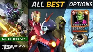 How to EASILY defeat Hulkling (All Objectives) Winter of Woe! - Marvel Contest of Champions