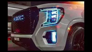 GMC YUKON DENALI 2021 WITH MODIFICATIONS AND CUSTOMIZATION