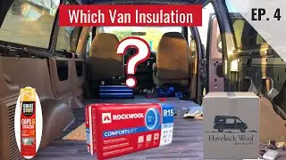 VAN INSULATION INSTALLATION Ford Econoline E150 Van Conversion