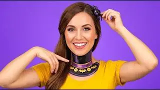 IDEAS ASOMBROSAS PARA HALLOWEEN || Maquillaje y disfraces de último minuto por 123 GO! GOLD