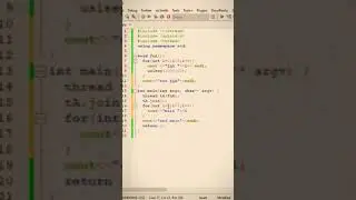 C++ thread join and loop in main