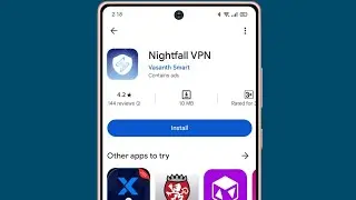 nightfall vpn app kaise use kare || how to use nightfall vpn app