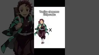 ✨Hasta lo shipean con el mismo😂 #demonslayer #kinetsunoyaiba #anime #animememe #tanjiro