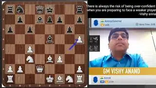 Indian Tiger Vishy Annand Crushed his opponent in a Beautiful way