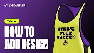 Tank Top 3D Mockup | Make a Sport Brand Presentation Online in Provisual.app