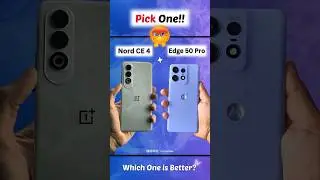 OnePlusNordCE4 Vs MotoEdge50Pro #oneplus #motorola #shorts
