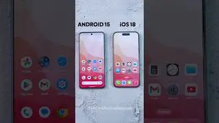 Android 15 Vs iOS 18 Dark Icons 🔥🤩❤️