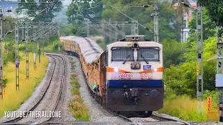 Deadly Roller Coaster EMD Train | Train Videos | Indian Railways | WDP4D