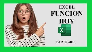 0️⃣6️⃣ COMO USAR LA FUNCION HOY EN EXCEL 2023 ECUADOR