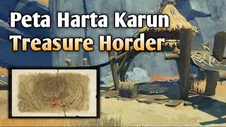 Peta Harta Karun Treasure Hoarder • Genshin Impact