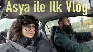 ilk (Acemi) Vlog Asya ile Dükkana Gelirken Nar Çiçeği içeceği Molası
