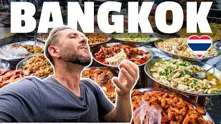 A FULL DAY OVER-EATING at BANGKOK’S BEST FOOD MARKET 🇹🇭 (Wang Lang Street Food Paradise)