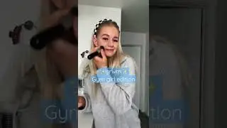 Grwm morning routine. Gym outfits ideas. Makeup routine. Gym motivation. Easy hair styles✨