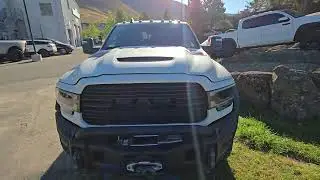2024 Ram 2500 pearl white AEV build