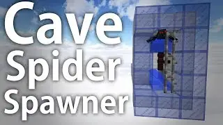 Minecraft | Cave Spider XP Farm (Bypass Entity Cramming for 1.11/1.12+)