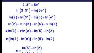 Exponential Equation Example 3