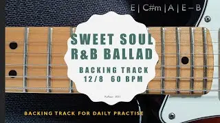 Sweet Soul R&B Ballad Backing Track in E