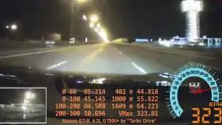 Экспериментатор  Что произойдет, если лопнет шина на скорости 327 км ч 720p