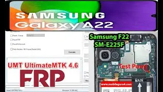 samsung a225f hard reset and #Frp  all android by | #UMT حذف حساب جوجل