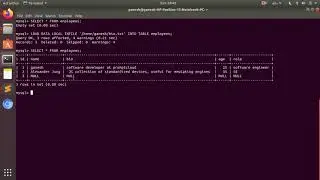Import data from text file to mysql database