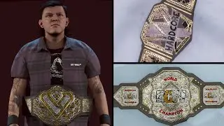 WWE 2K23 BEST Custom Championships EVER