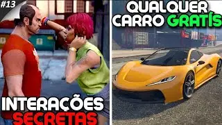 9 COISAS que você *NÃO SABE* NO GTA 5, MAS DEVIA... - #13