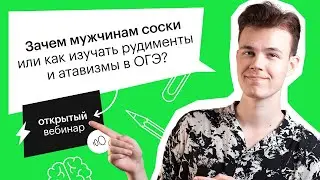 Зачем мужчинам соски или как изучать рудименты и атавизмы в ОГЭ? | ОГЭ БИОЛОГИЯ 2022 | СОТКА