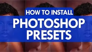 How to Install Camera Raw Presets in Photoshop CC | Photoshop Tutorials