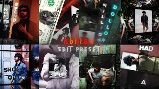abhi 8x edit preset | alightmotion badass edit preset | remake preset | xb4
