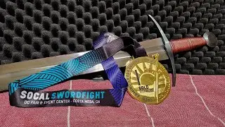 My performance in teir B Arming sword cutting at SoCal Swordfight 2024