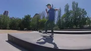 una mañana en les corts skatepark