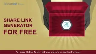 How to Generate Share Links With Social Media? | Share Link Generator | Link Generator