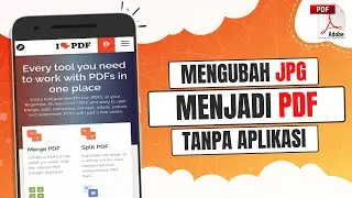 Cara Mengubah JPG ke PDF di Android