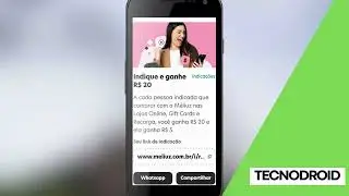 GANHE R$ 5  p/ CADASTRAR + R$ 20 por INDICAÇÃO