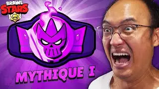 J'AI ATTEINT LE ''RANG MYTHIQUE'' SUR BRAWL STARS POUR LA PREMIÈRE FOIS !
