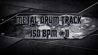 Modern Metal Drum Track 150 BPM (HQ,HD) | Preset 2.0