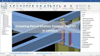 Creating Petrol Station Canopy _ Part07  | COMOSYS