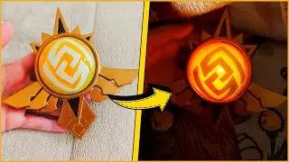 DIY Genshin Impact Vision using LEDs | Genshin Impact Cosplay Tutorial