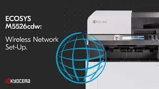 ECOSYS M5526cdw - Wireless Network Set-Up