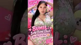 LIVE BUMIL: Baby Bump Check! How Big Is It Now? 😍 