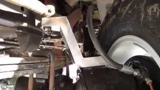УАЗ 452 Буханка на портальных мостах для охоты и рыбалки.