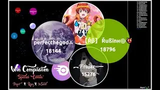 Agar.io | Win Compilation 