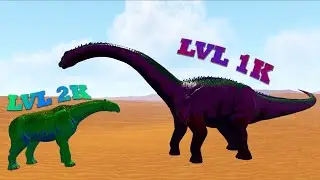 Bronto (lvl 1,000) VS Paracer (lvl 2,000) - 